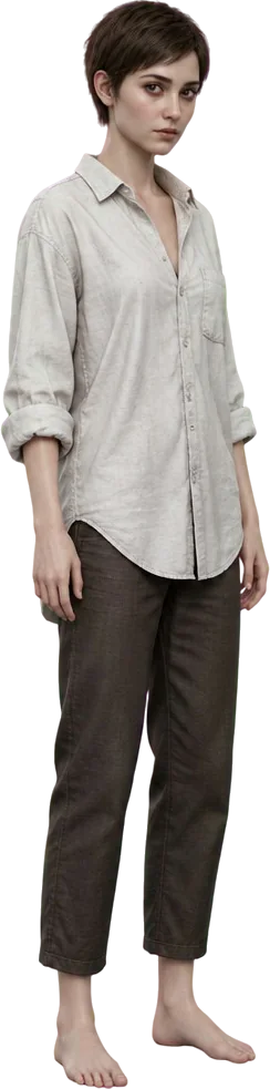 Lucía Marín berdiri di tepi denah, menunggu bayangan bergeser.